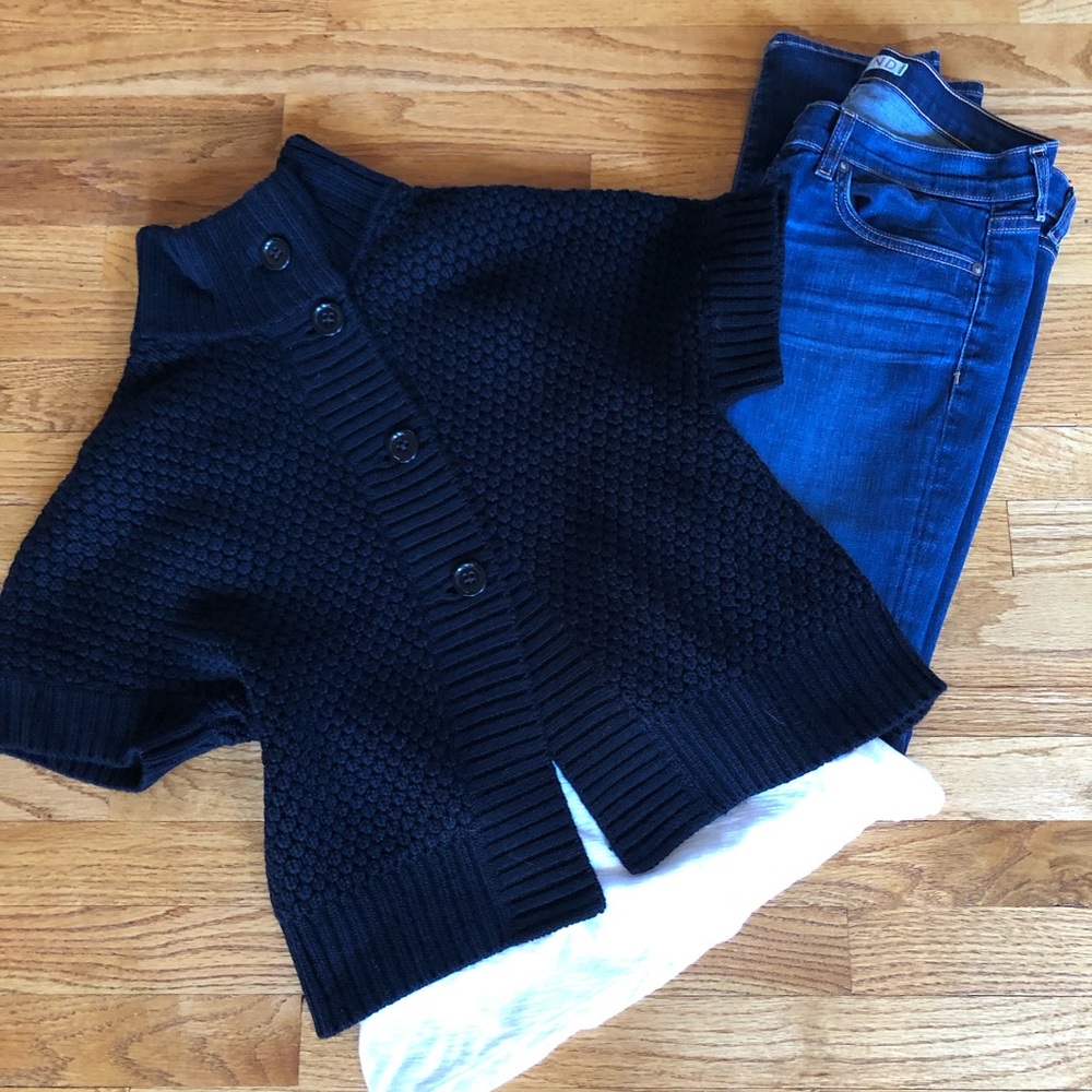 Banana Republic short sleeve cardigan